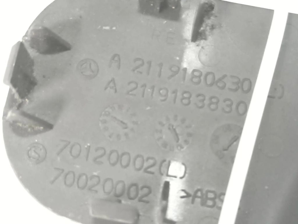 Mercedes-Benz E W211 2003 Seat trim A2119180630 