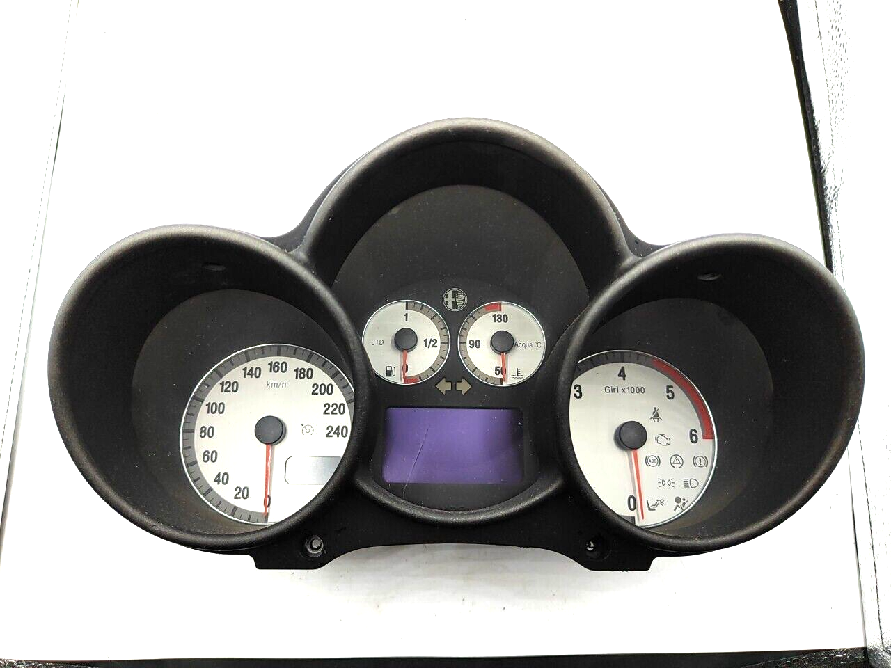 Alfa Romeo GT 1.9JTD 2005 LHD Dash Cluster Speedometer 156050197