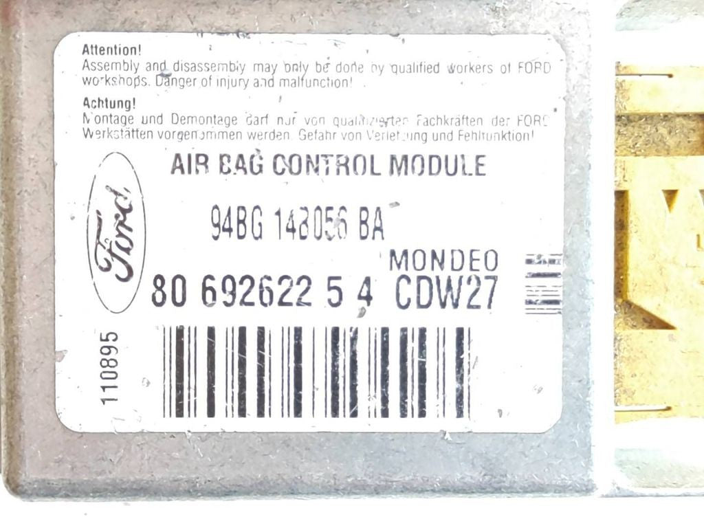 Ford Mondeo MK I 1994 Control unit module 94BG14B056BA 