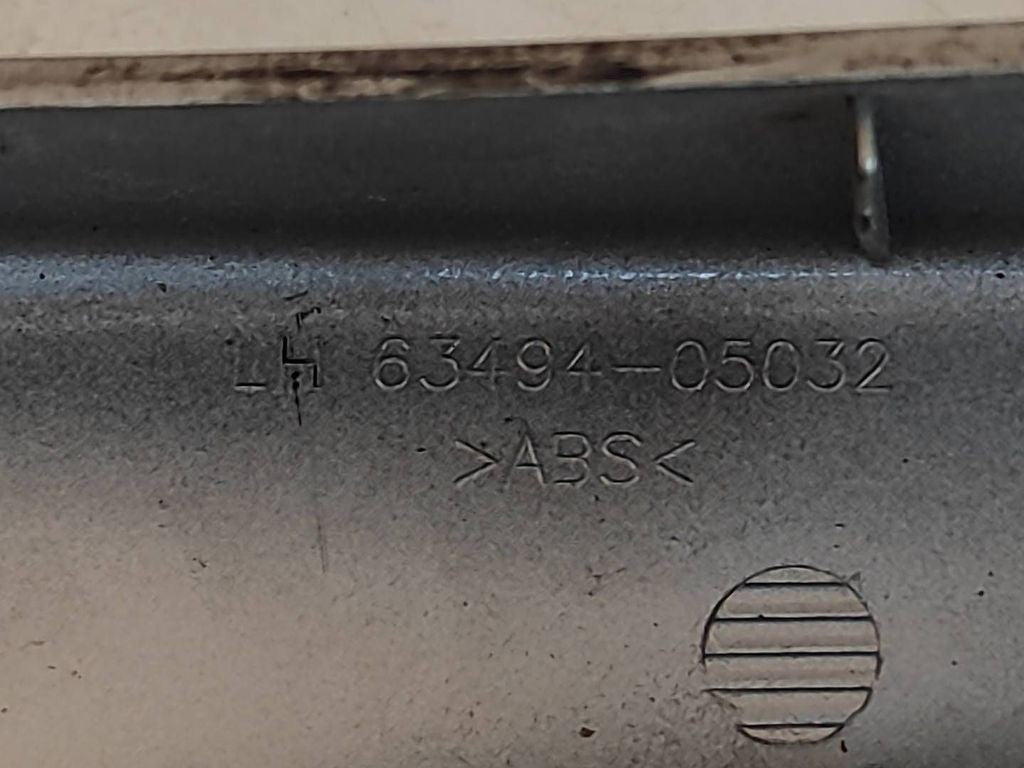 Toyota Avensis T250 2004 Diesel Left Roof bar rail cover 6349405032