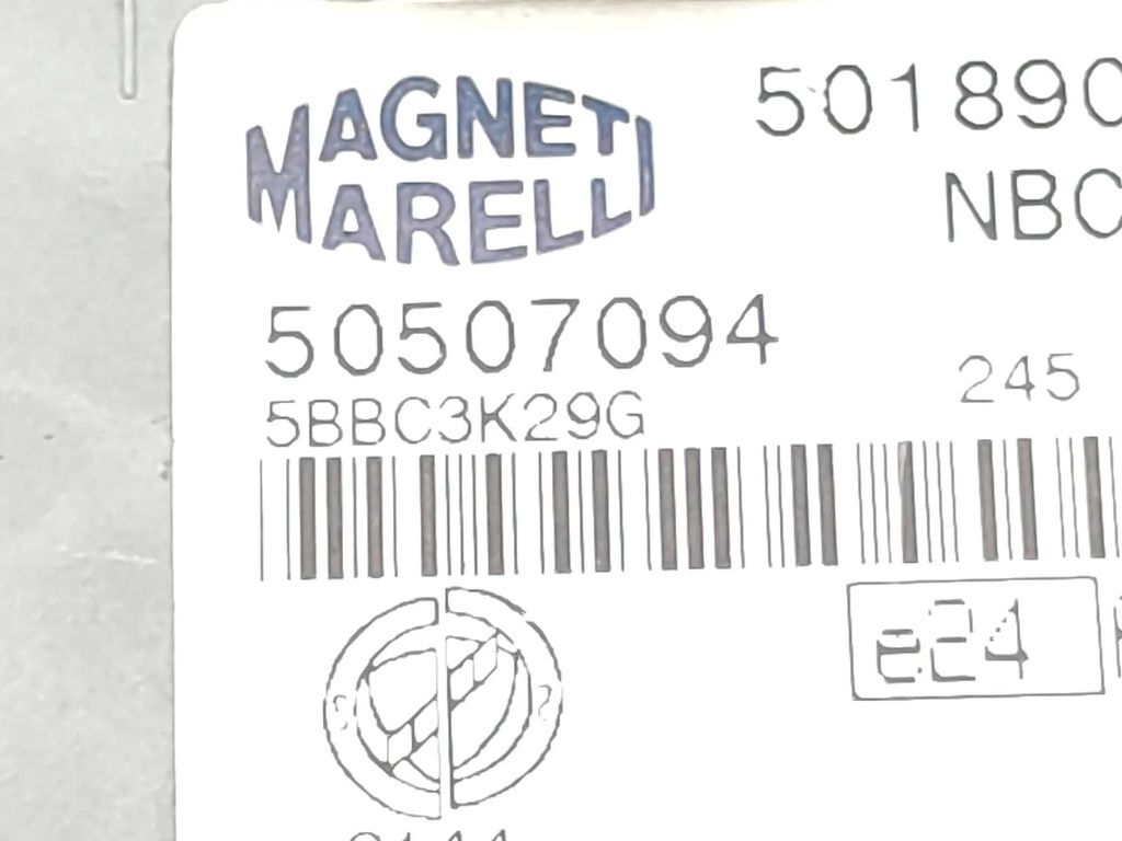 Alfa Romeo 159 2.4JTDM 147kW 2007 comfort control module 50507094 