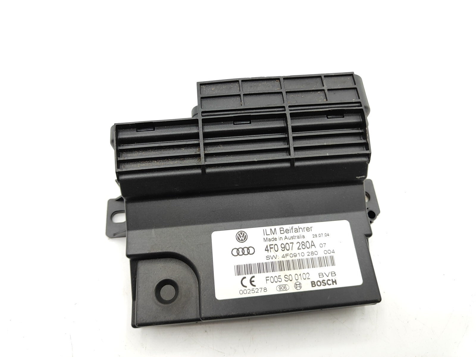 Audi A6 C6 2005 Power Supply Control Unit Module 4F0907280A