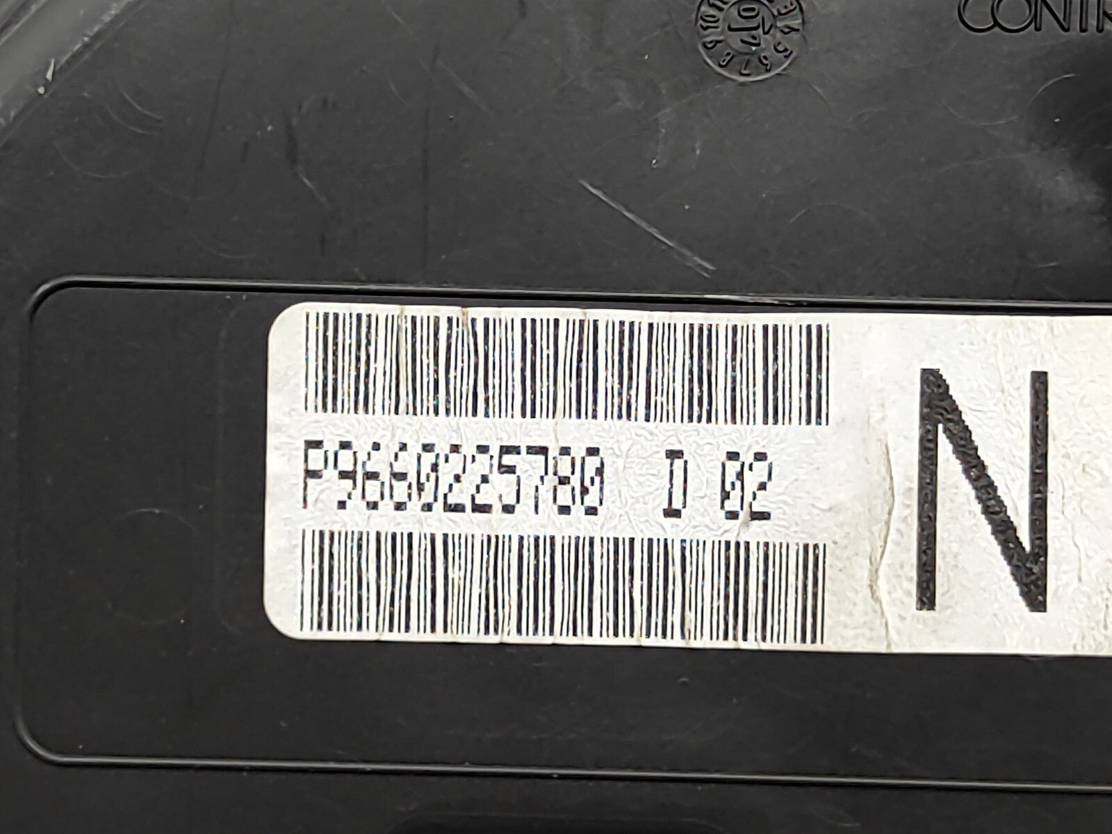 Citroen C3 2007 Speedometer instrument cluster P9660225780