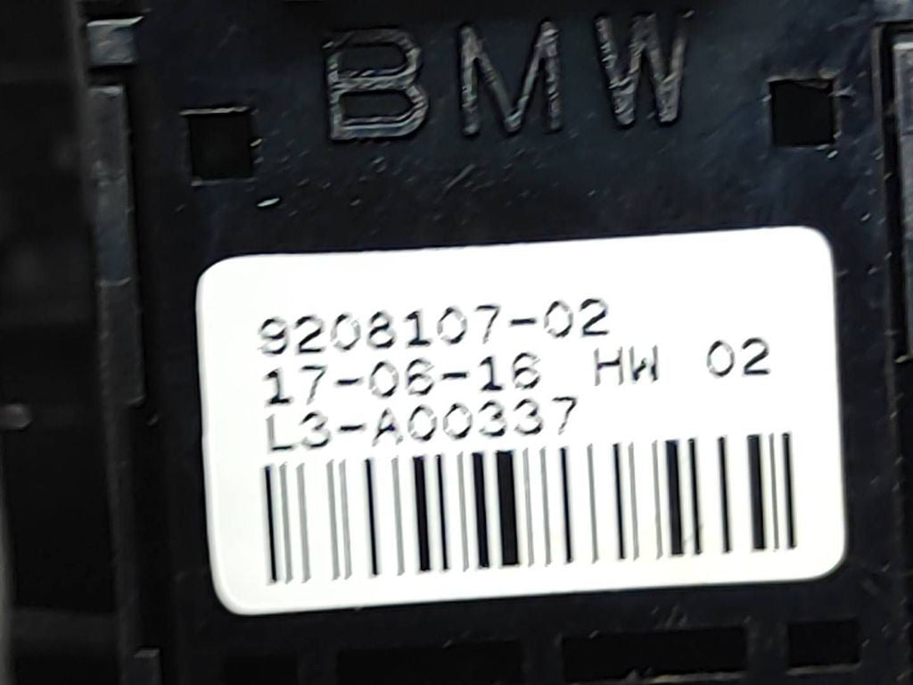 BMW 5 F10 F11 2011 Rear Electric window control switch 9208107 