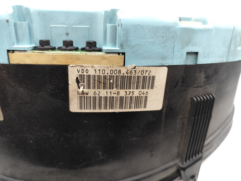 BMW 3 Series E46 1999 LHD Diesel Speedometer Cluster 8375046 62118375046