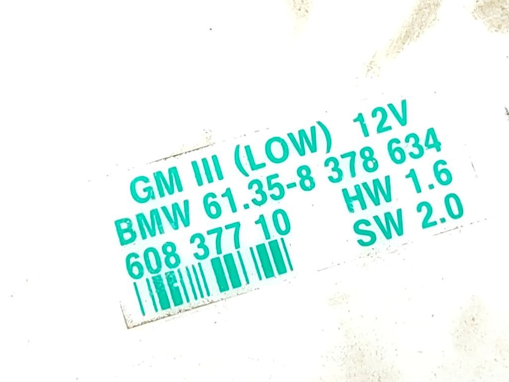 BMW 5 Series E39 1999 Comfort convenience body module ecu 61358378634 