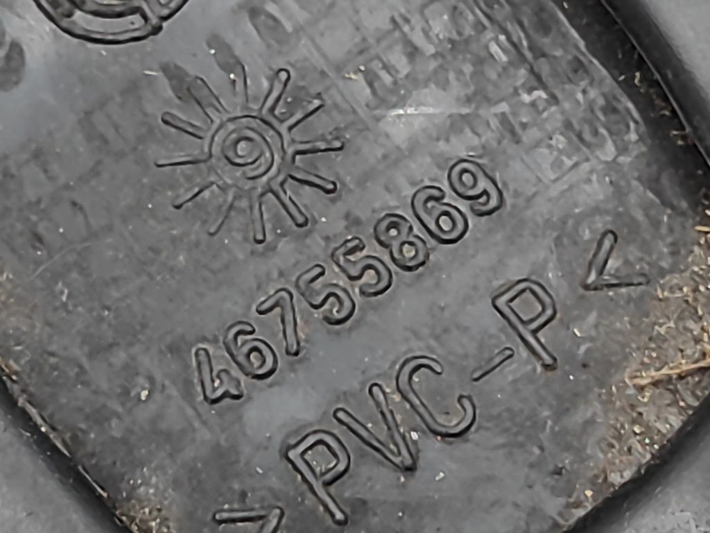 Alfa Romeo 147 1.9JTD 2004 Diesel Clutch pedal rubber cover 46755869 