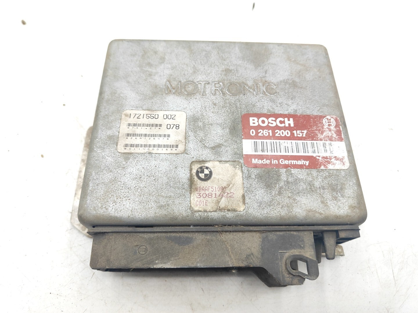 BMW 3 Series E30 318i Petrol Engine Control Unit Module ECU 0261200157 1721550