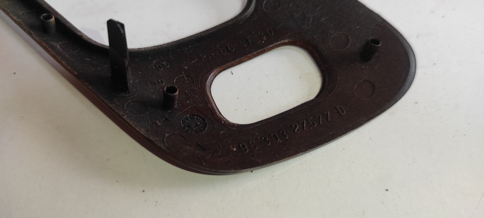 Peugeot 607 3.0i V6 Petrol 2003 Rear Right Door Handle Wooden Trim 9630327577D