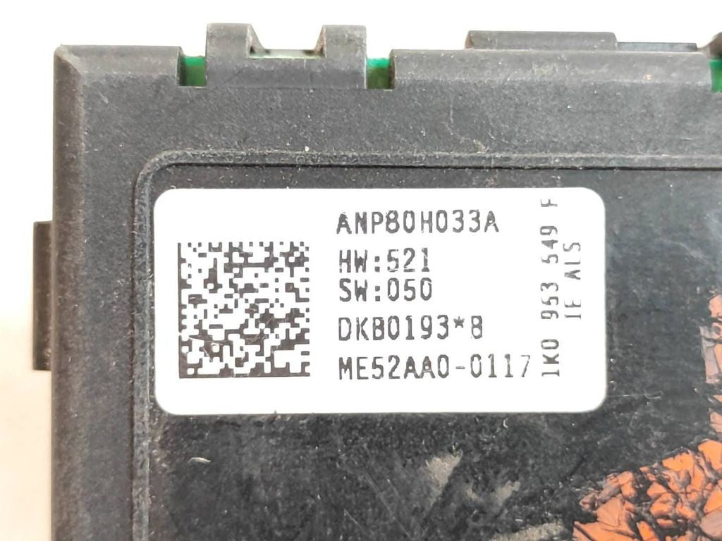 Volkswagen Golf V 2006 Steering angle sensor 1K0953549F 