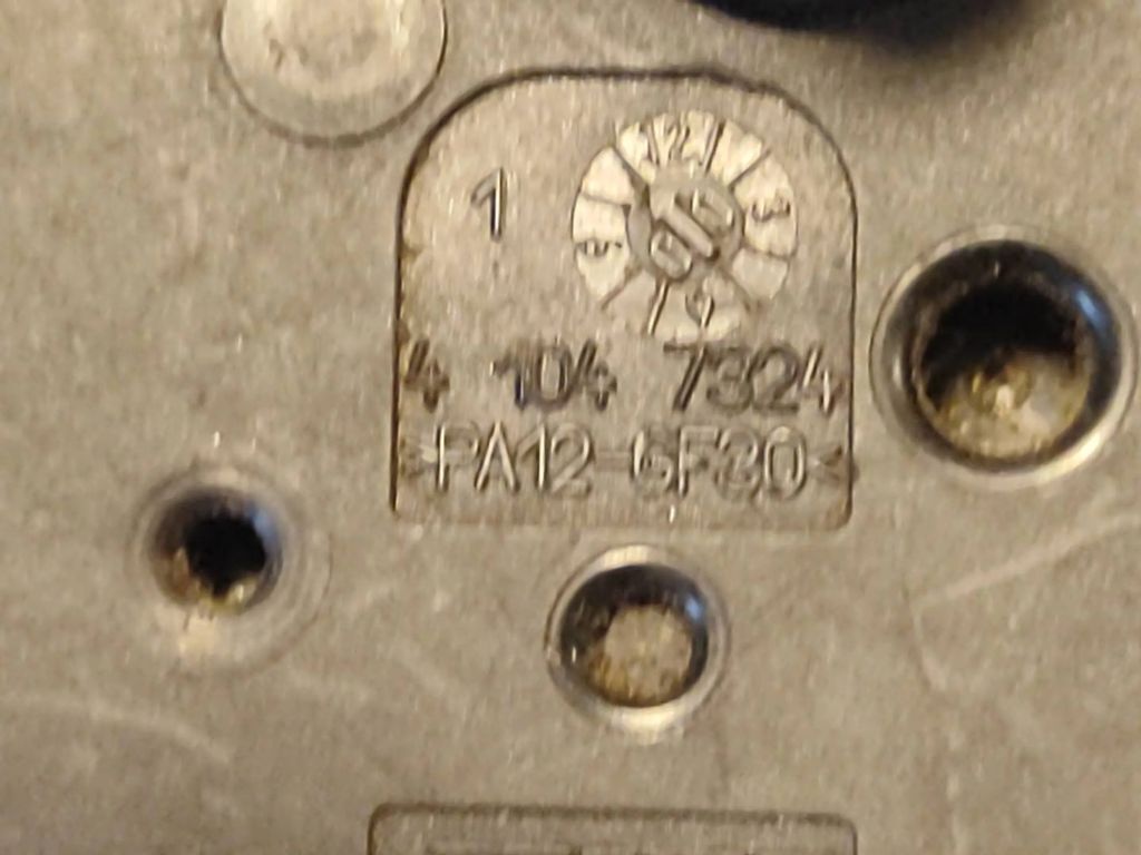 Ford Mondeo Mk III 2001 Air heater flap actuator motor 1S7H19E616AA 