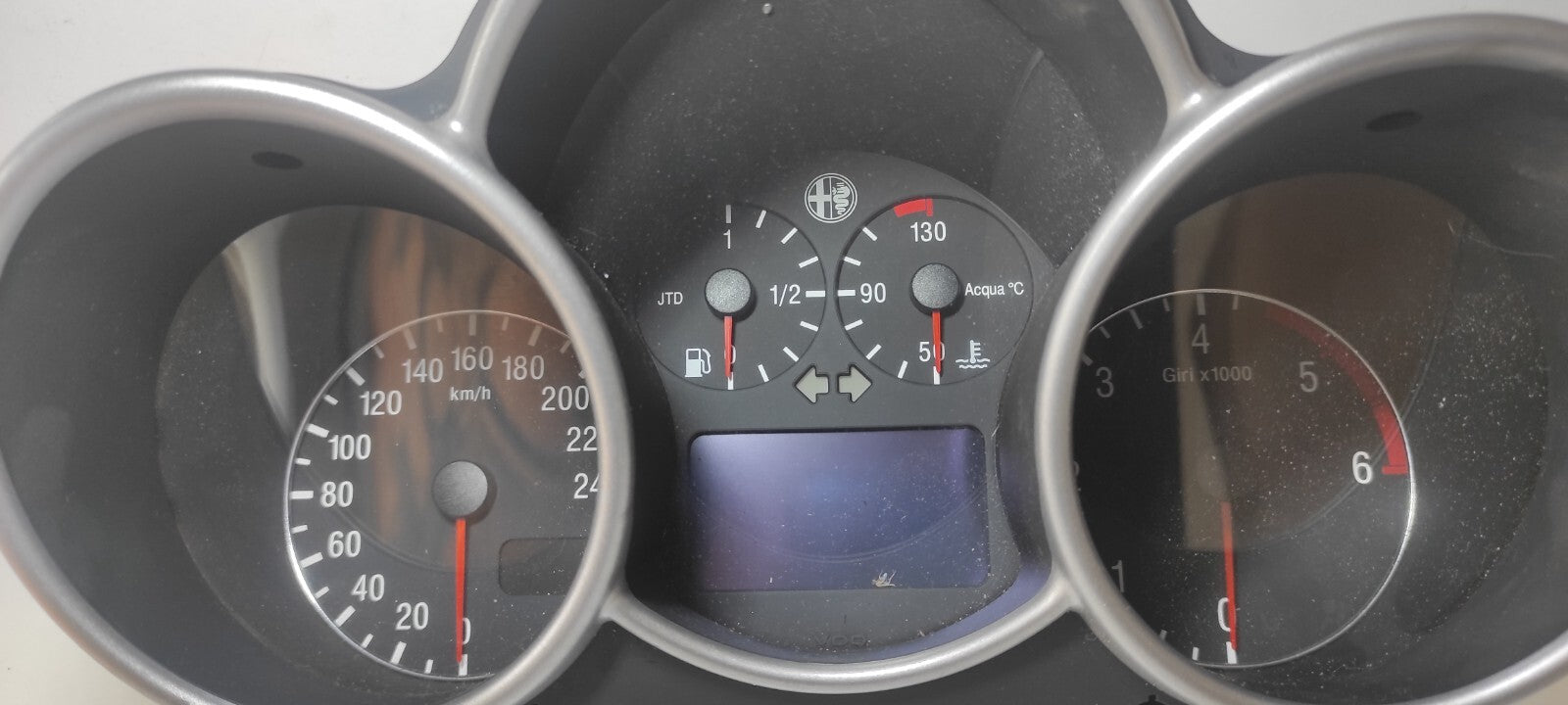 Alfa Romeo 147 1.9JTD 2002 LHD Front Speedometer Cluster 735374414