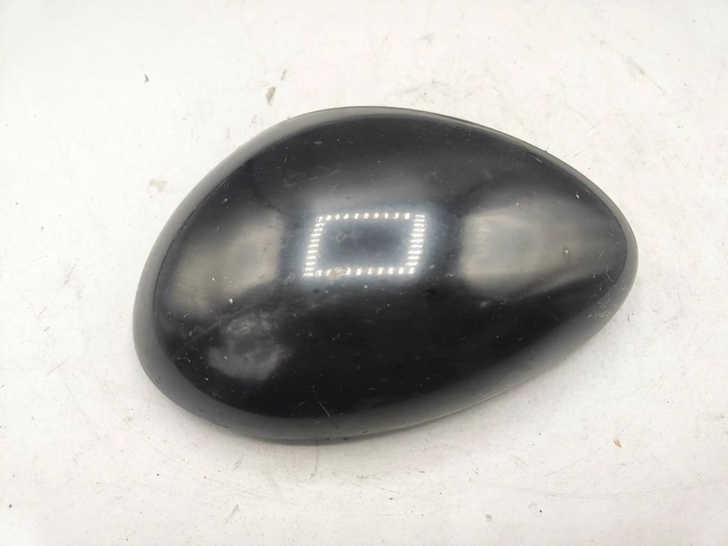Alfa Romeo 147 JTD 2007 Front left plastic wing mirror trim cap cover BLACK