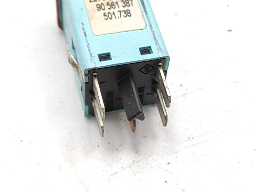 Opel Astra G 2001 Front Dashboard Heated Seat Switch Button 90561387