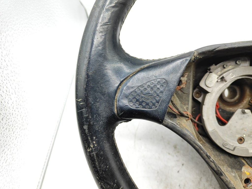 Alfa Romeo 155 TwinSpark Petrol 1994 Interior Leather Steering Wheel BLACK COLOR