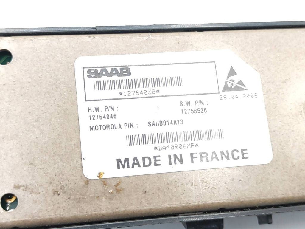 Saab 9-3 Ver2 2004 Electric window control switch 12764038 