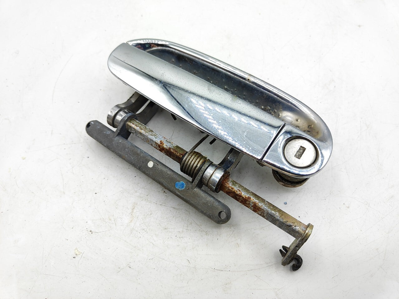 Alfa Romeo 166 2.4JTD 110kW 10V 2002 LHD Front Right Door Chrome Handle