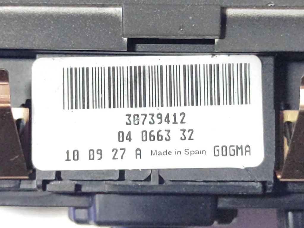 Volvo S60 2012 Light switch 30739412 