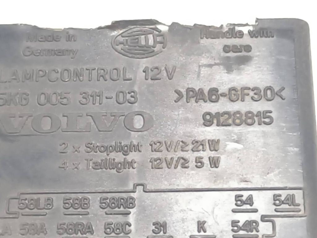 Volvo 850 1992 Light control module unit LCM 9128815 