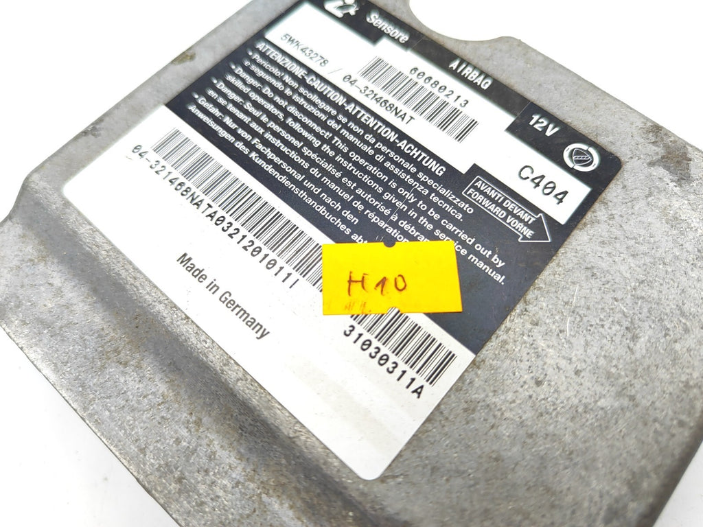 Alfa Romeo 156 2.4JTD 103kW 2002 Safety Control Module ECU 60680213