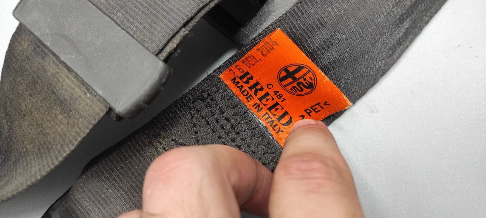 Alfa Romeo 147 1.9JTD 2005 Rear Center Seat Seat Belt 049073 E2049073 C481