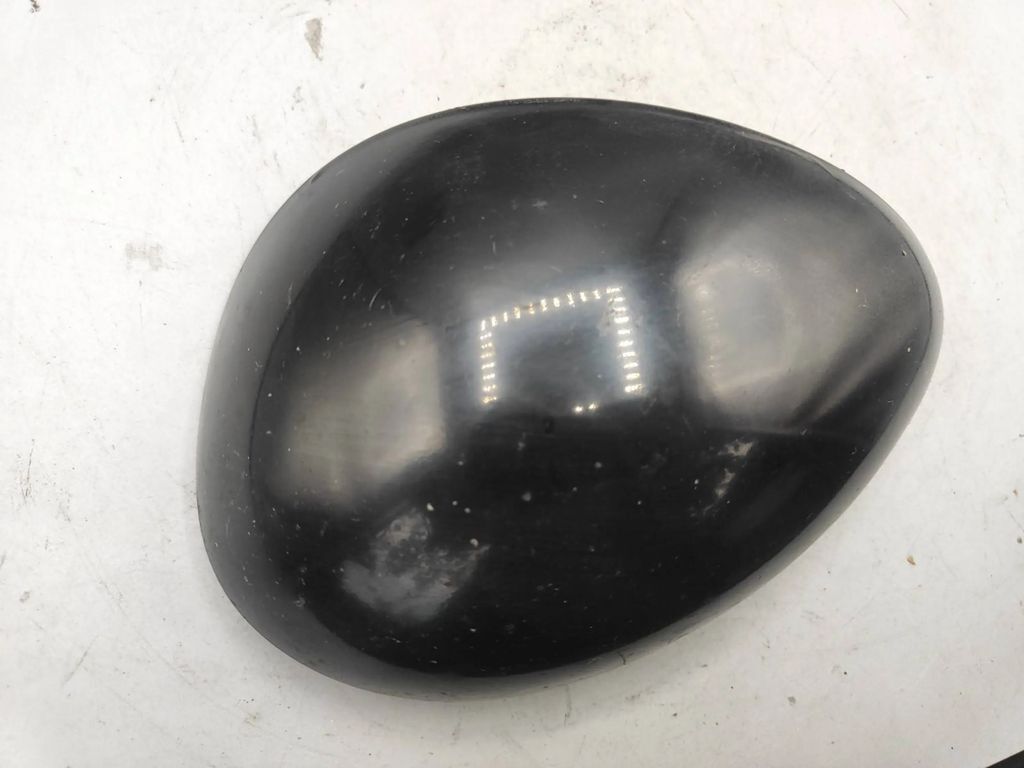 Alfa Romeo 147 JTD 2007 Front left plastic wing mirror trim cap cover BLACK