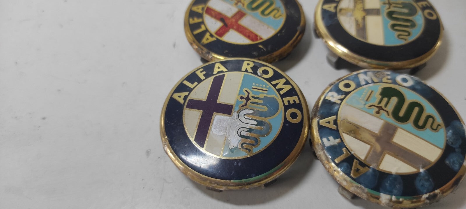 Alfa Romeo 156 1.9JTD Diesel 2005 Alloy Wheels Center Cap Set