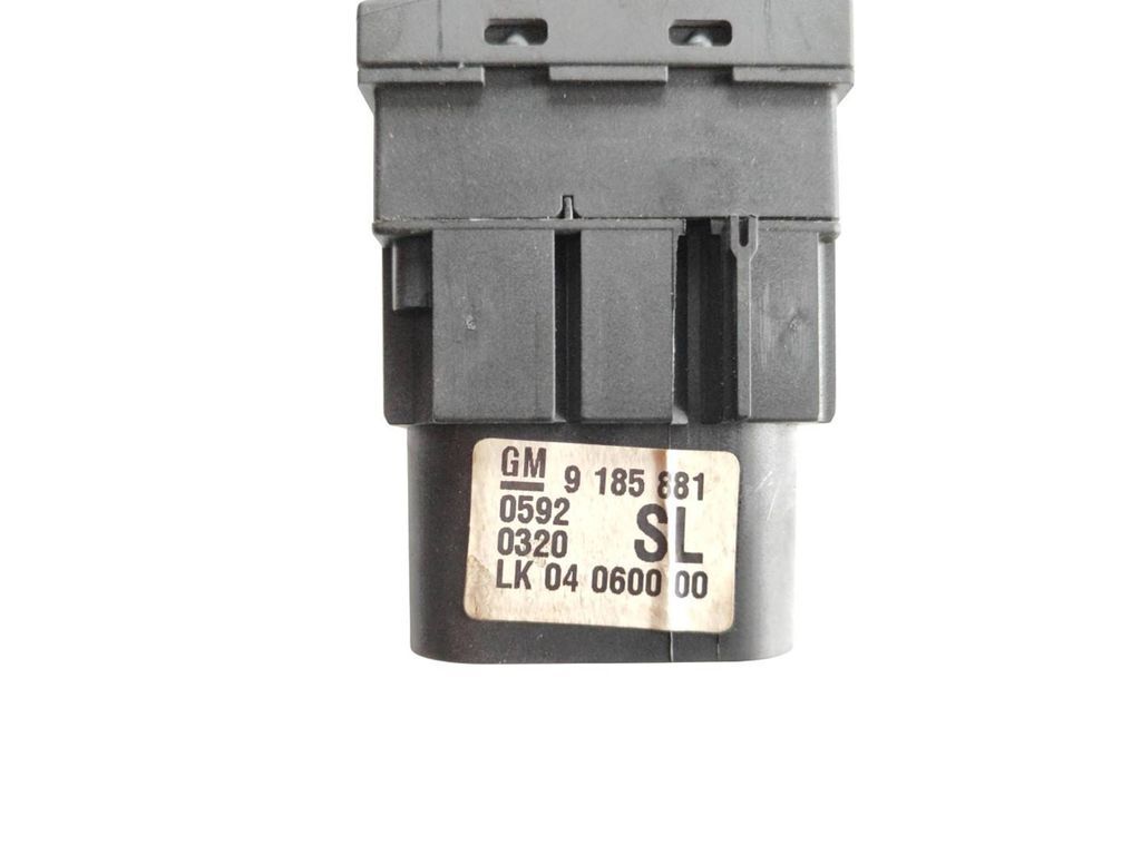 Opel Signum Vectra 2003 HeadLight switch button 9185881 