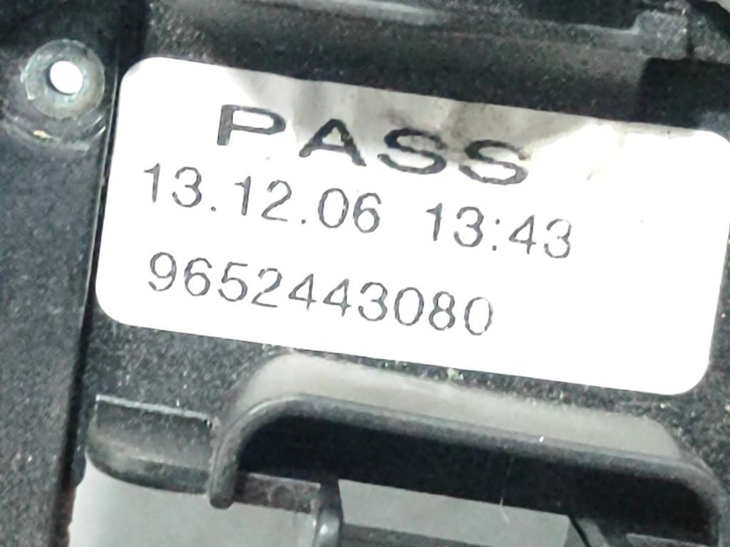 Citroen C6 2007 Diesel Positive wiring loom harness terminal 9652443080 