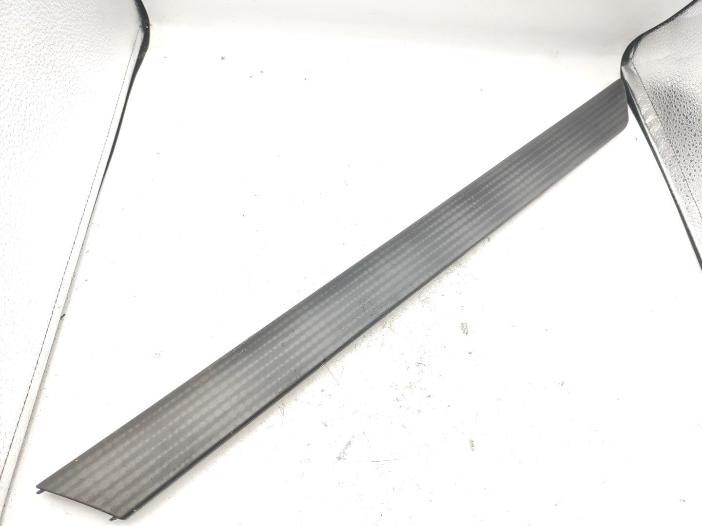 BMW 3 Series E46 1999 LHD Front Left Door Card Stripe Trim Carbon 8213993