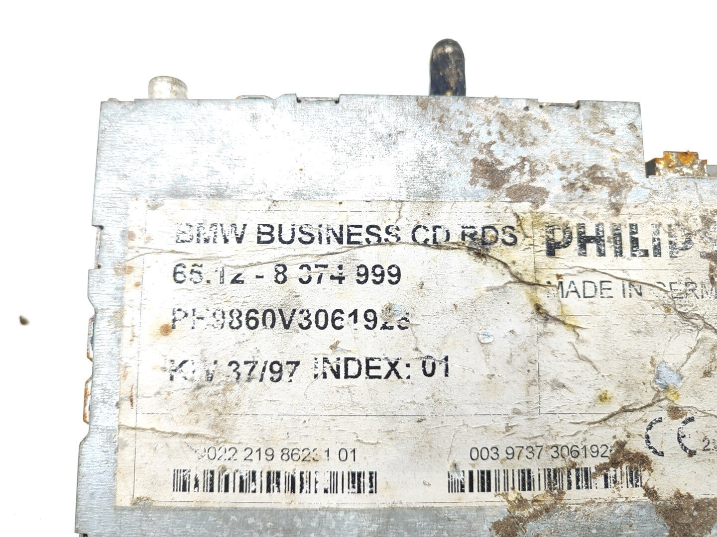 BMW 5 SERIES E39 530D 142kW 2000 Business Radio CD Player 8374999 65128374999