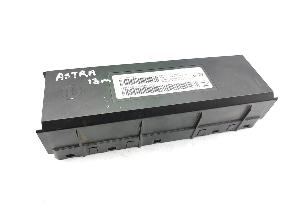 Opel Astra J 2013 Climate Control Module 13586727