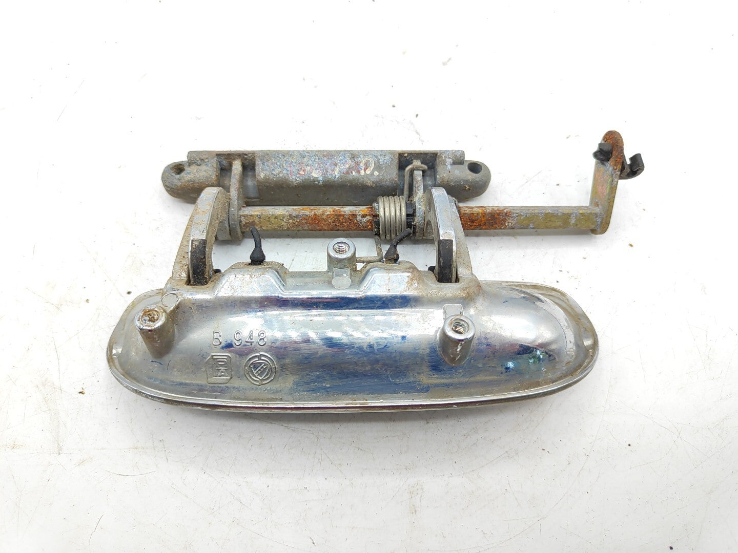 Alfa Romeo 166 2.4JTD 110kW 10V 2001 LHD Front Right Door Chrome Handle