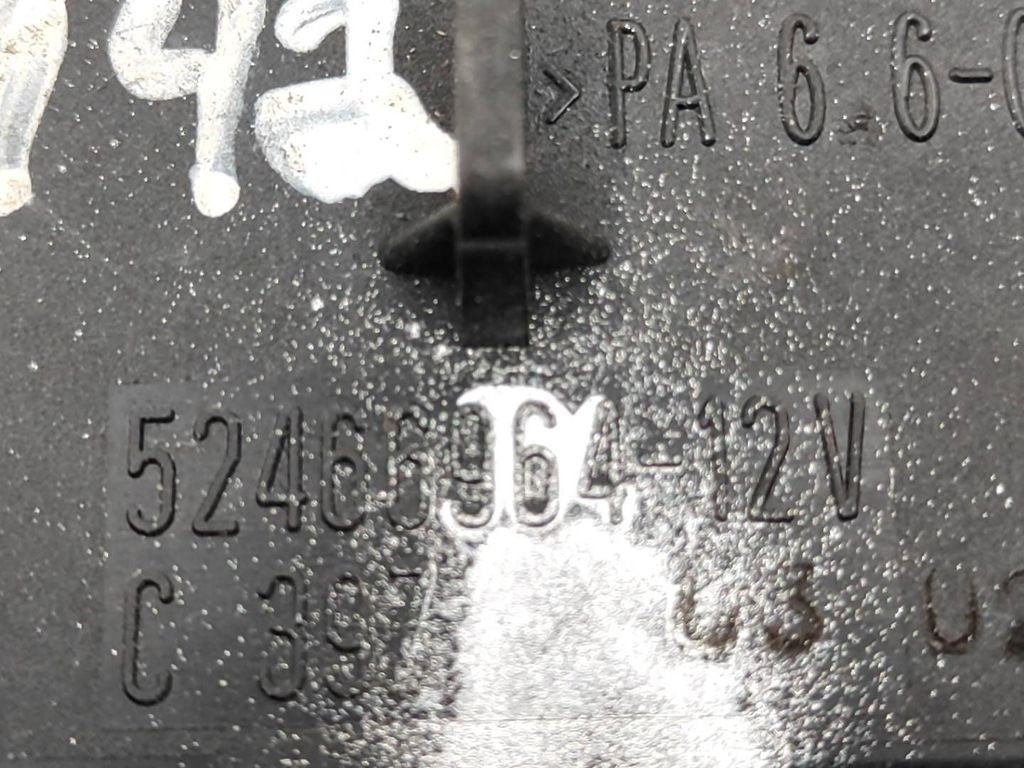 Alfa Romeo 147 TS 2003 Heater regulator blower fan resistor 52466964 