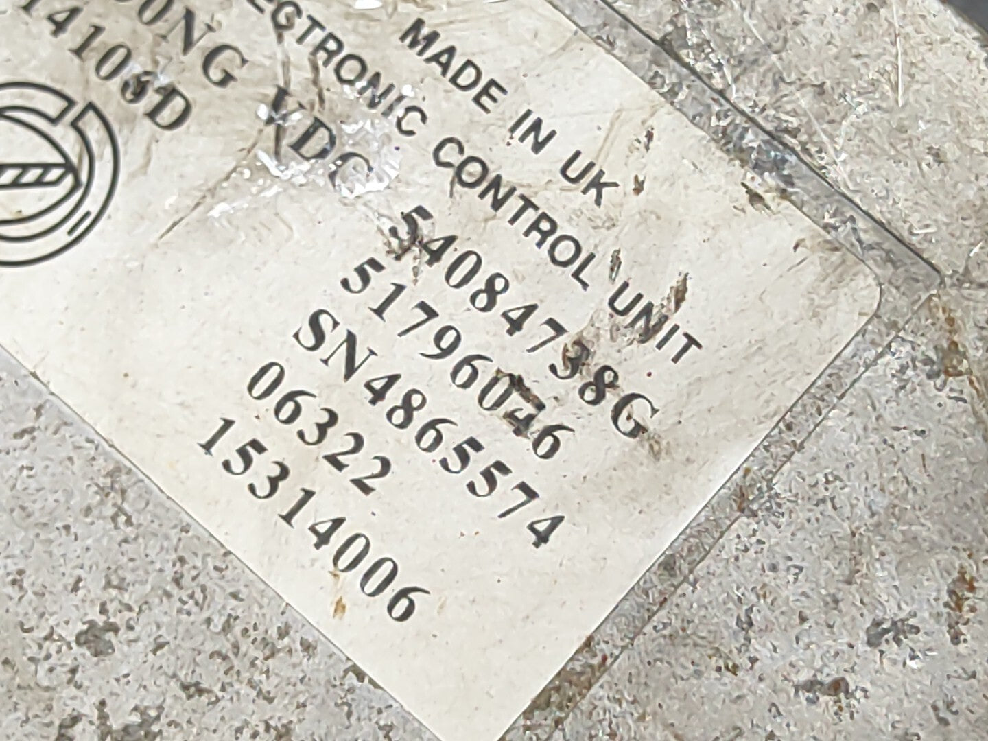 Alfa Romeo 159 SW 1.9JTDm 110kW 2006 ABS Brake Pump Module 51796046 54084738G