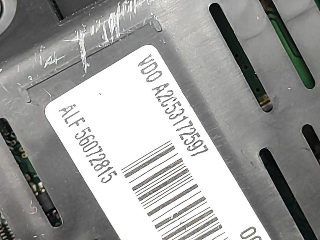 Alfa Romeo 159 2.2JTS 2006 Petrol speedometer instrument cluster 0156072815