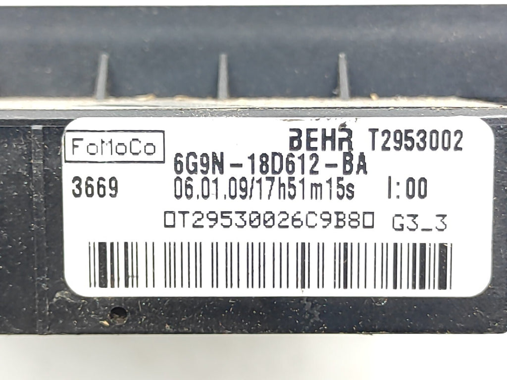 Land Rover Freelander LR2 2009 LHD Interior Electric Auxiliary Heaters 4727001