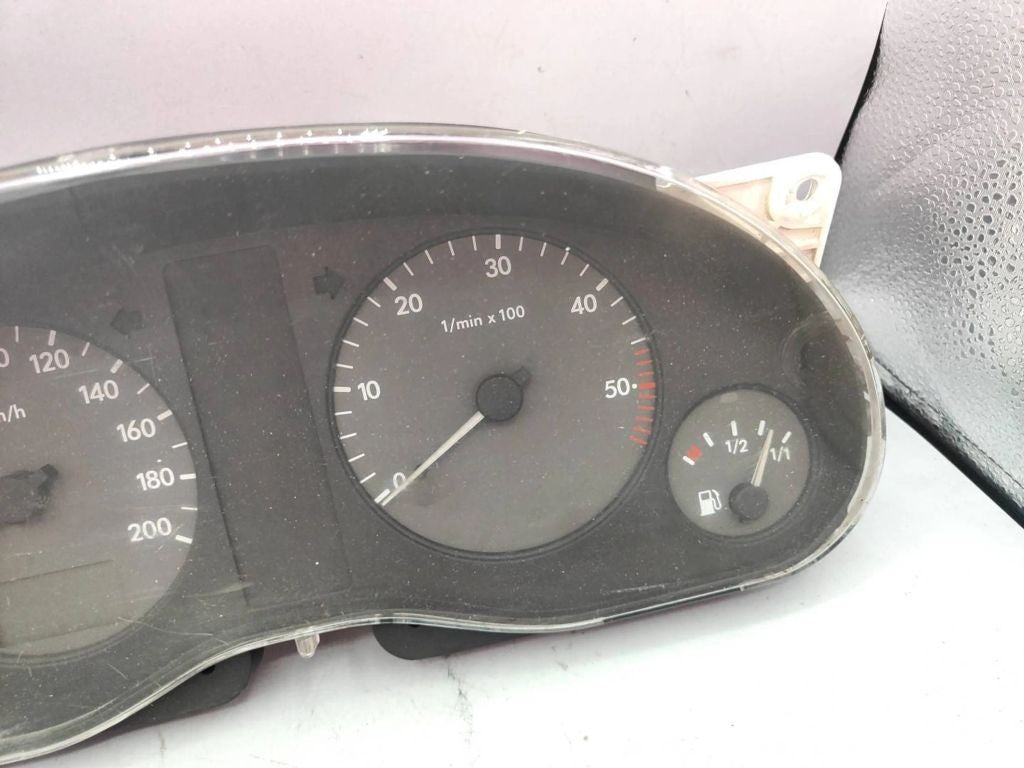 95VW10849NJ Volkswagen Sharan 1997 Diesel speedometer instrument cluster 