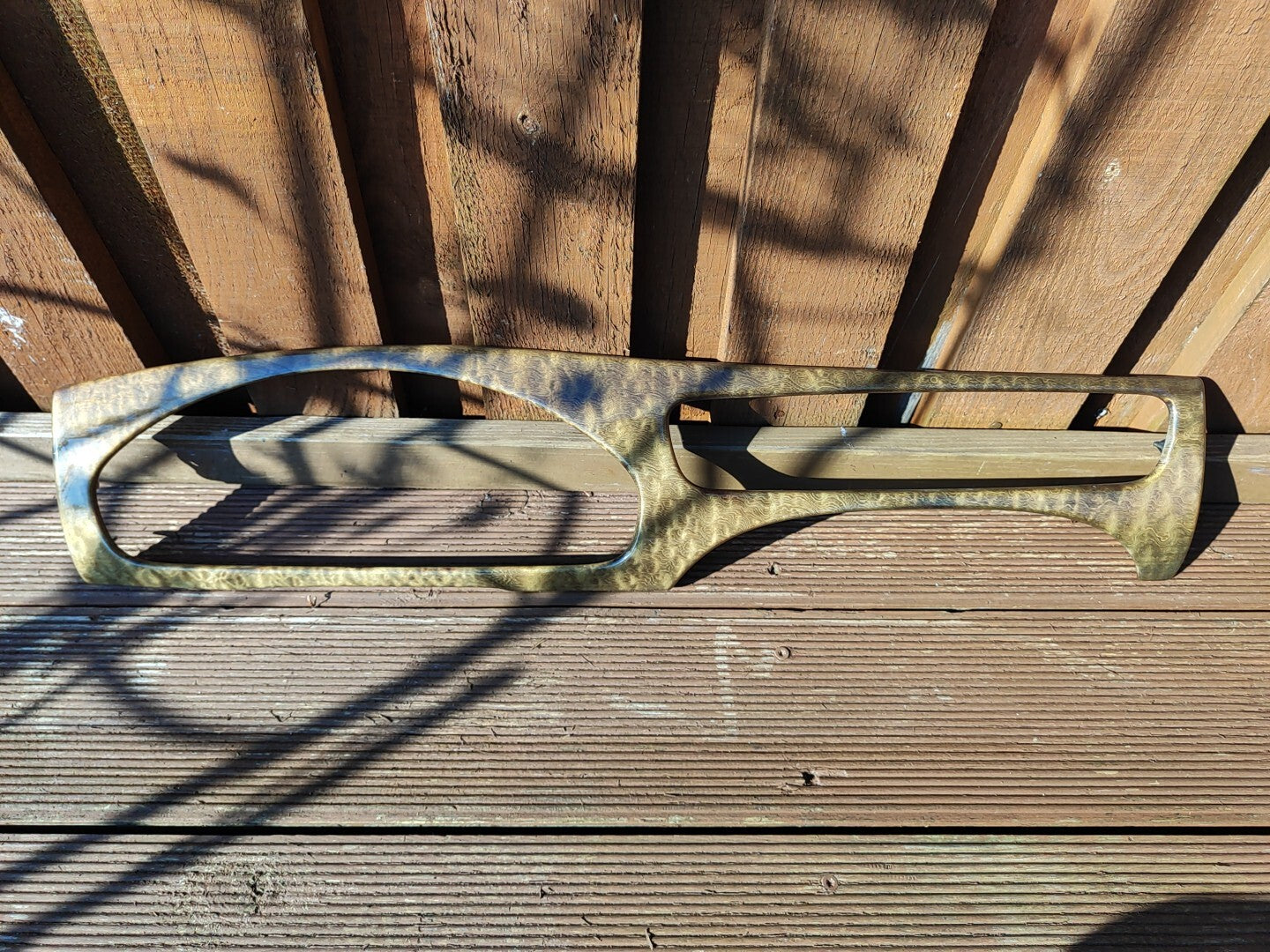 Jaguar X Type 2005 LHD Front Dashboard Plastic WOOD Trim 1X43F045H48AK