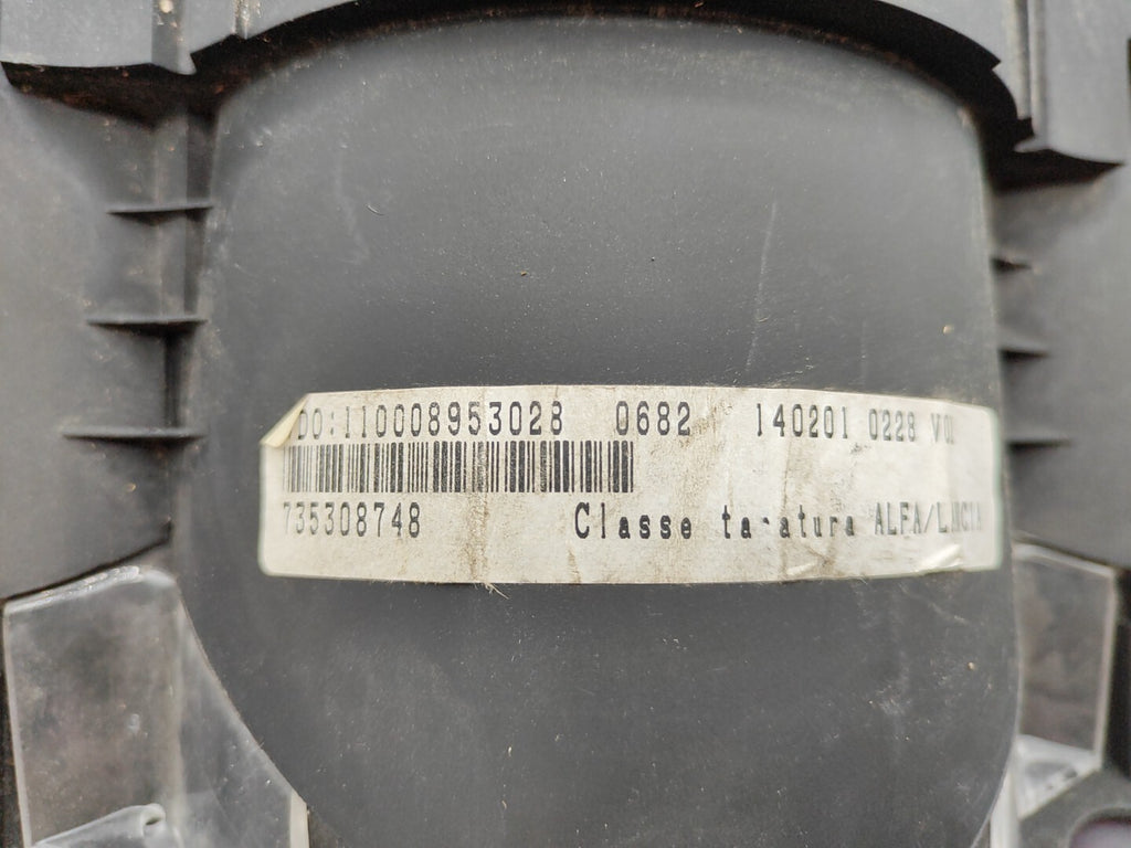 Alfa Romeo 147 1.6 TS 88kW Petrol 2002 LHD Speedometer Cluster 735308748