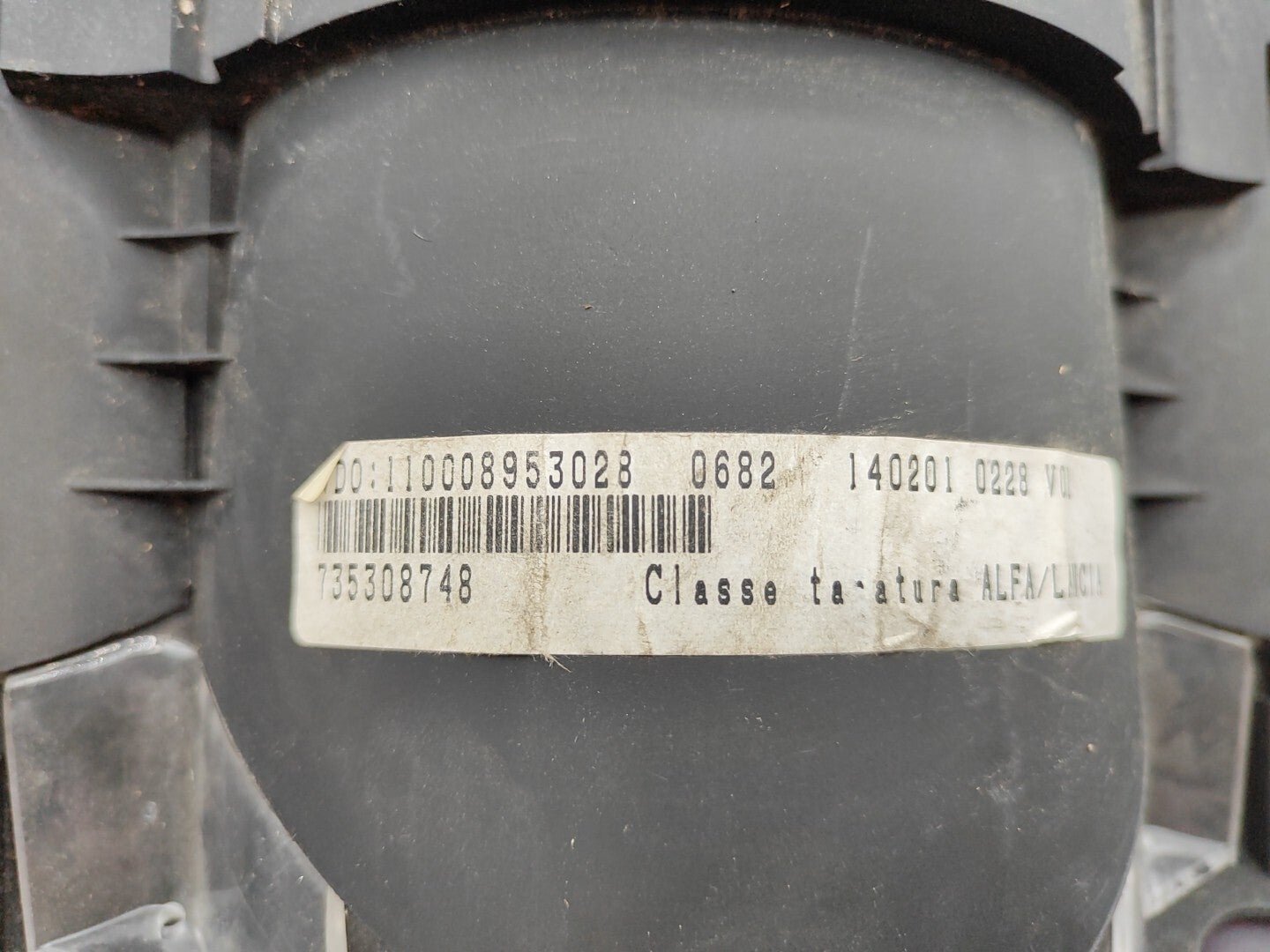 Alfa Romeo 147 1.6 TS 88kW Petrol 2002 LHD Speedometer Cluster 735308748