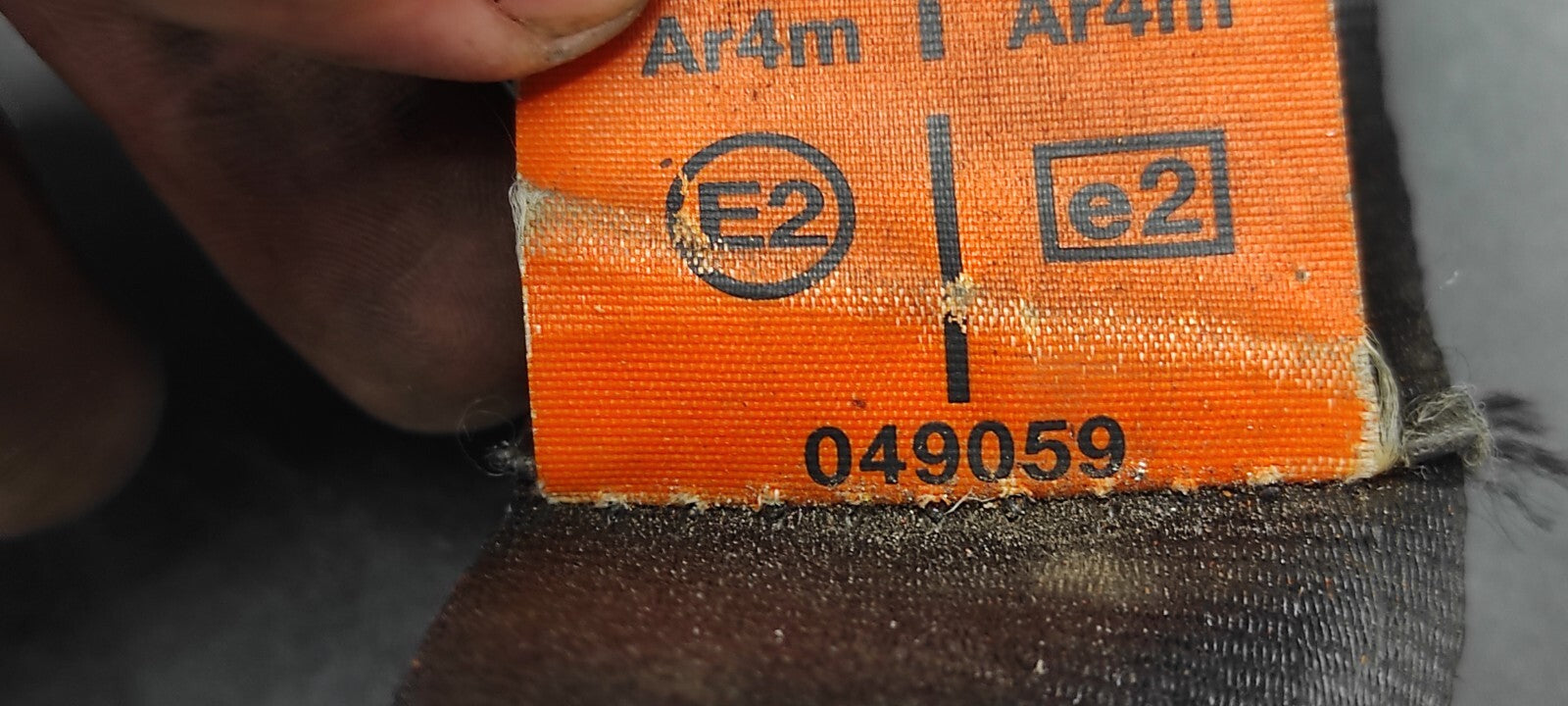 Alfa Romeo 156 2.4JTD 110kW 2004 Rear Left Seat Safety Seatbelt E2049059