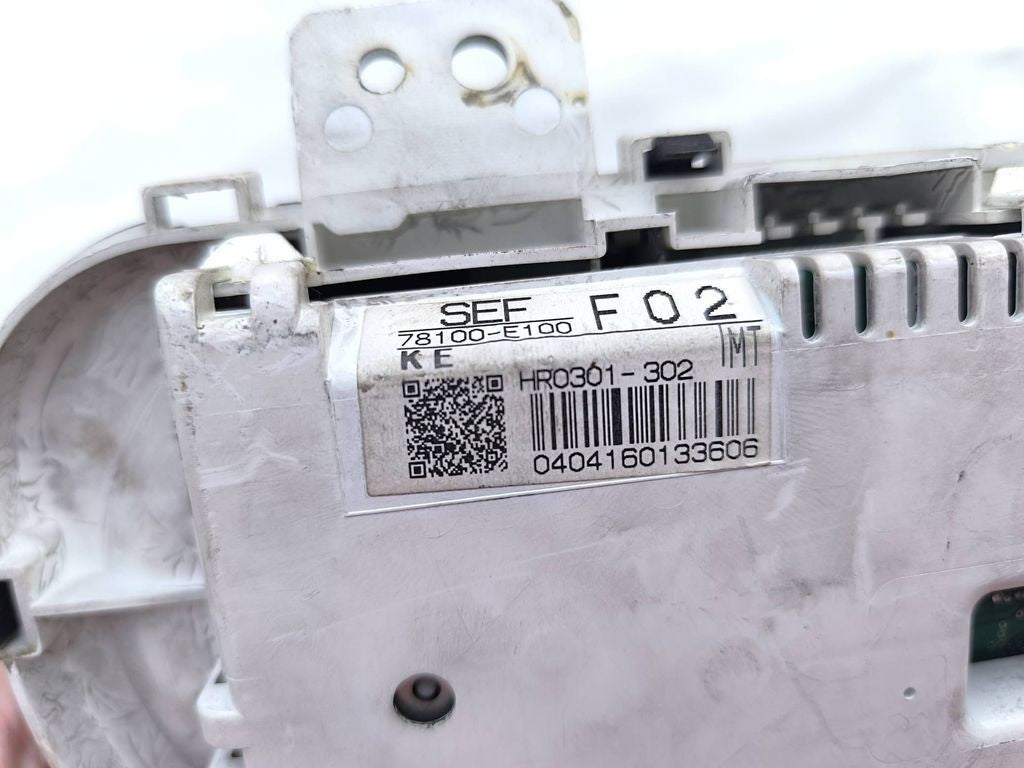 Honda Accord 7 2005 Diesel speedometer instrument cluster 78100E100 