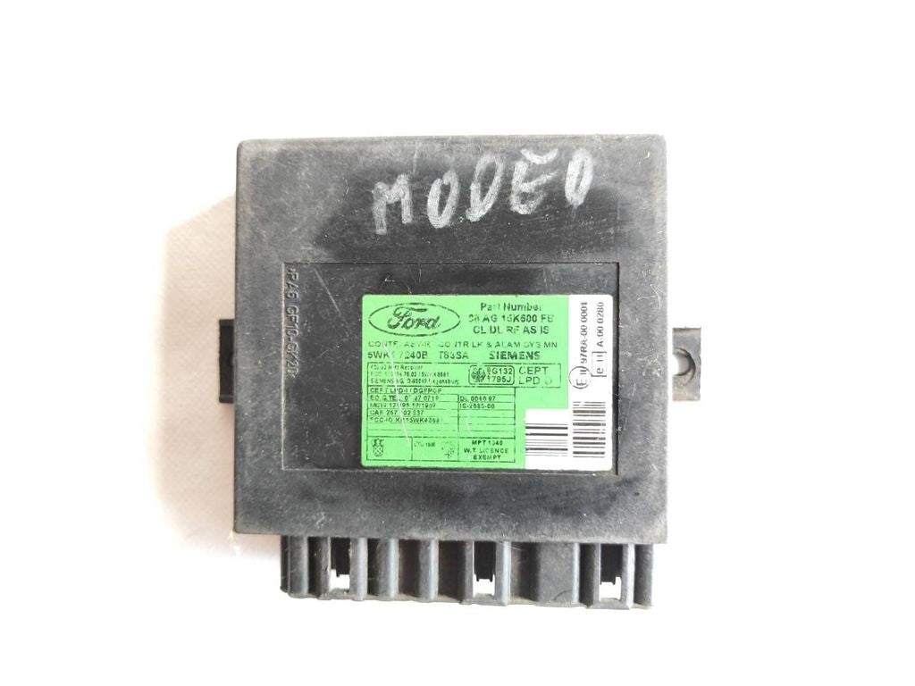 Ford Cougar 1999 Comfort convenience body module 98AG15K600FB 