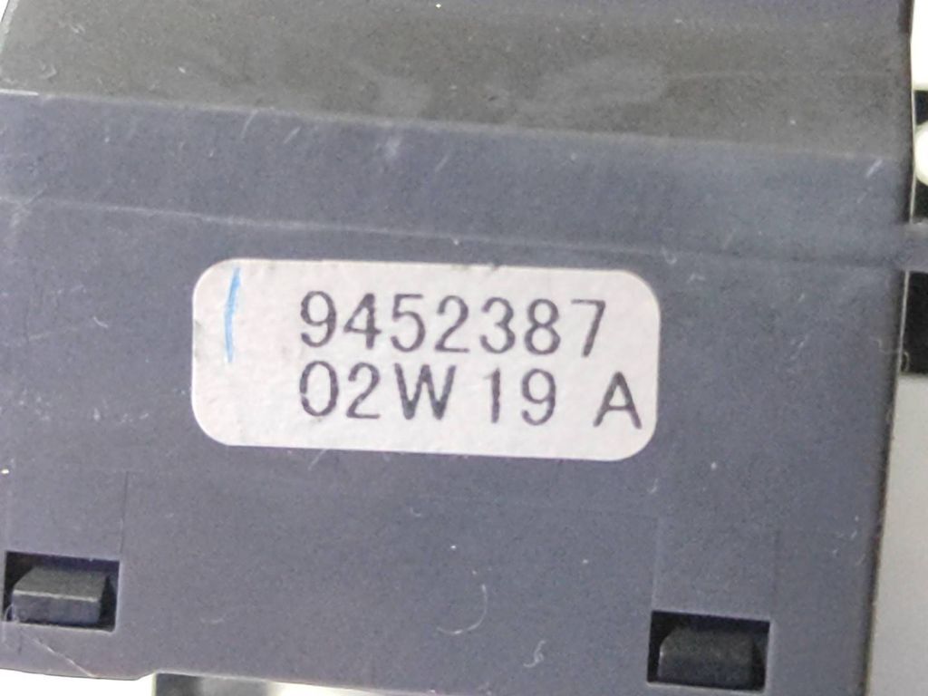Volvo S60 2003 Wiper control switch stalk 9452387 