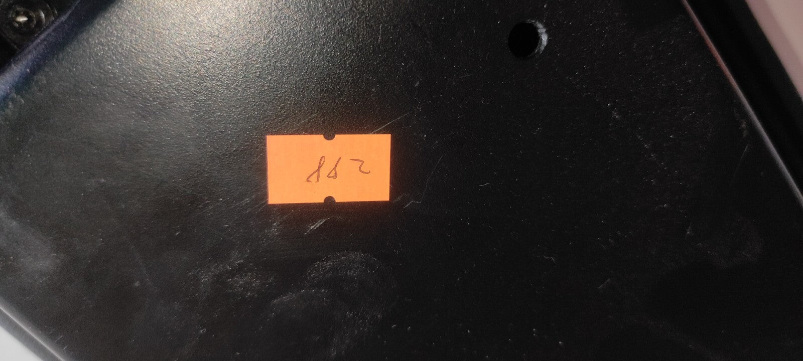 Peugeot 607 3.0i V6 2002 Center Console Armrest Black Leather Cover 1843522016