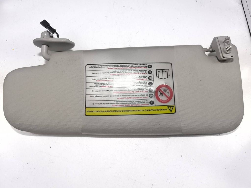 Alfa Romeo 159 2.2 136kW SW 2007 LHD Front Right sun visor 