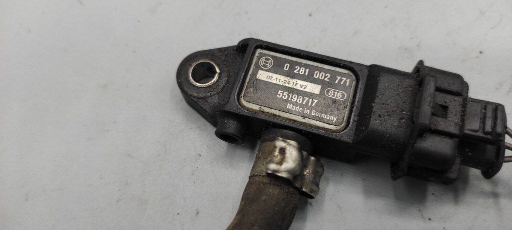 Alfa Romeo 159 1.9JTDm 110kW 2007 Exhaust Pressure Sensor 0281002771 55198717