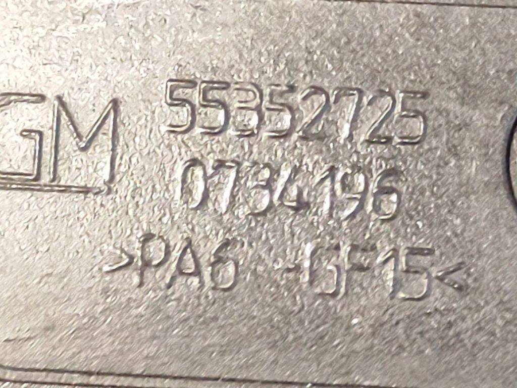 Opel Vectra C 2004 Diesel intercooler hose pipe 55352725 