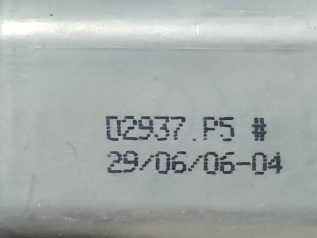 Alfa Romeo 159 2007 front right window regulator motor D2935P8 